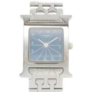 Pre-owned Stainless Steel watches Hermès Vintage , Blue , Dames