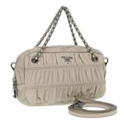 Pre-owned Leather prada-bags Prada Vintage , Beige , Dames