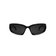 Zwarte Soft Oval Mode Oorbellen Balenciaga , Black , Dames