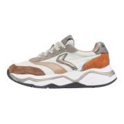 Suede and technical fabric sneakers Club108. Voile Blanche , Multicolo...