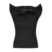 Geplooide top Issey Miyake , Black , Dames