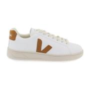 Vegan Sneakers met Vegan Suede Monogram Veja , White , Dames