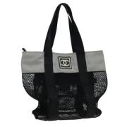 Pre-owned Nylon chanel-bags Chanel Vintage , Black , Dames