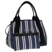 Pre-owned Canvas handbags Balenciaga Vintage , Blue , Dames