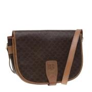 Pre-owned Leather celine-bags Celine Vintage , Brown , Dames