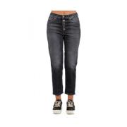 Dames Jeans Collectie Dondup , Black , Dames