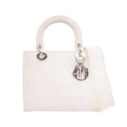 Pre-owned Canvas dior-bags Dior Vintage , White , Dames