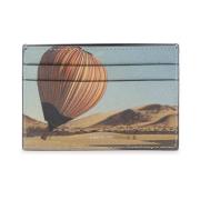 Streep Ballon Kaarthouder Leer PS By Paul Smith , Multicolor , Heren