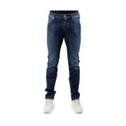 Heren Jeans, Stijlvolle Denim Collectie Jacob Cohën , Blue , Heren