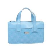 Pre-owned Leather handbags Salvatore Ferragamo Pre-owned , Blue , Dame...