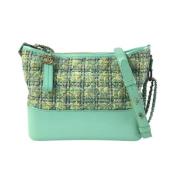 Pre-owned Wool chanel-bags Chanel Vintage , Green , Dames