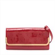 Pre-owned Leather louis-vuitton-bags Louis Vuitton Vintage , Red , Dam...