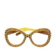 Pre-owned Acetate sunglasses Louis Vuitton Vintage , Yellow , Dames