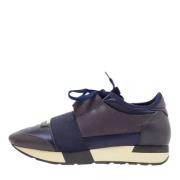 Pre-owned Fabric sneakers Balenciaga Vintage , Blue , Dames