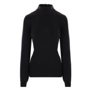 Open Back Truien Sweater Givenchy , Black , Dames