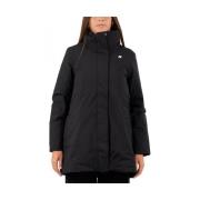 Lichtgewicht waterdichte jas voor dames K-Way , Black , Dames