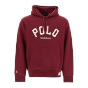 Geborduurd Logo Hoodie Polo Ralph Lauren , Red , Heren