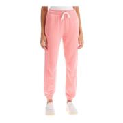 Katoenen Slub Joggers met Geborduurde Pony Polo Ralph Lauren , Pink , ...