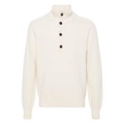 Luxe Wol Kasjmier Gebreide Kleding Tom Ford , White , Heren