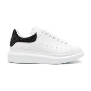 Witte Sneakers met Kristalversiering Alexander McQueen , White , Dames