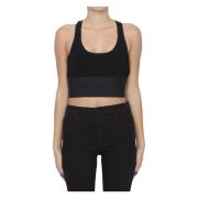 Stijlvolle Zwarte Stretch Bh Top Alexander Wang , Black , Dames