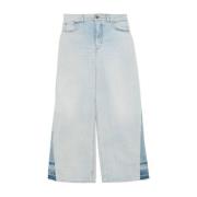 Wijde Pijp Jeans Chloé , Blue , Dames