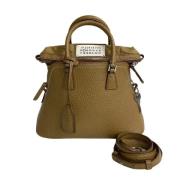 Pre-owned Leather handbags Maison Margiela Pre-owned , Brown , Dames