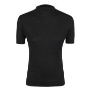 Elegante Zwarte Top voor Vrouwen Ralph Lauren , Black , Dames