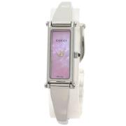 Pre-owned Stainless Steel watches Gucci Vintage , Pink , Dames