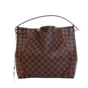 Pre-owned Canvas louis-vuitton-bags Louis Vuitton Vintage , Brown , Da...