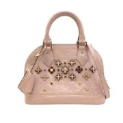 Pre-owned Leather handbags Louis Vuitton Vintage , Pink , Dames