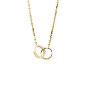 Pre-owned Yellow Gold necklaces Cartier Vintage , Yellow , Dames