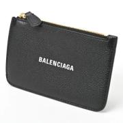 Pre-owned Leather wallets Balenciaga Vintage , Black , Dames