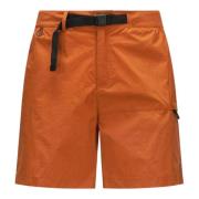 Heren Taprinne Bermuda Shorts met Riem K-Way , Orange , Heren