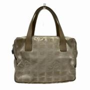 Pre-owned Leather chanel-bags Chanel Vintage , Beige , Dames