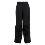 Cargo broek met verstelbare trekkoorden en zakken Diesel , Black , Dam...