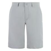 Polyester shorts met logopatch K-Way , Gray , Heren