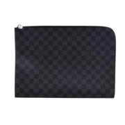 Pre-owned Coated canvas louis-vuitton-bags Louis Vuitton Vintage , Bla...