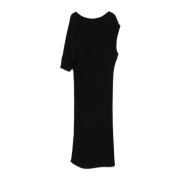 Zwarte Asymmetrische Off-Shoulder Jurk Birgitte Herskind , Black , Dam...