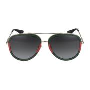 Stijlvolle zonnebril Gg0062S Gucci , Green , Dames