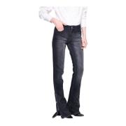 Flared jeans Silvian Heach , Black , Dames