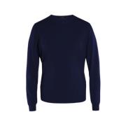 Knitwear Moorer , Blue , Heren