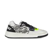 Multicolor sneakers met dierenprint Aniye By , White , Dames