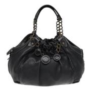 Pre-owned Leather handbags Christian Louboutin Pre-owned , Black , Dam...