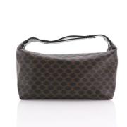 Pre-owned Coated canvas handbags Celine Vintage , Black , Dames