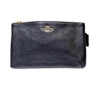 Pre-owned Leather shoulder-bags Coach Pre-owned , Black , Dames