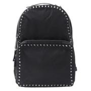 Pre-owned Nylon backpacks Valentino Vintage , Black , Dames