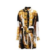 Pre-owned Silk dresses Versace Pre-owned , Multicolor , Dames