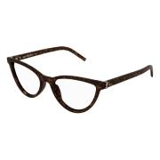 Mode Bril SL M138 Zwart Saint Laurent , Brown , Dames