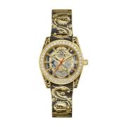 Dames Armbandhorloge Multifunctioneel horloge Dragoness zwart, goud 34...